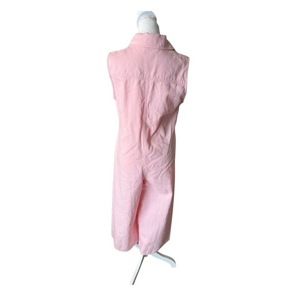 Rachel Comey Pink Denim Jumpsuit Size 0 Tank Sleeveless - Picture 6 of 14